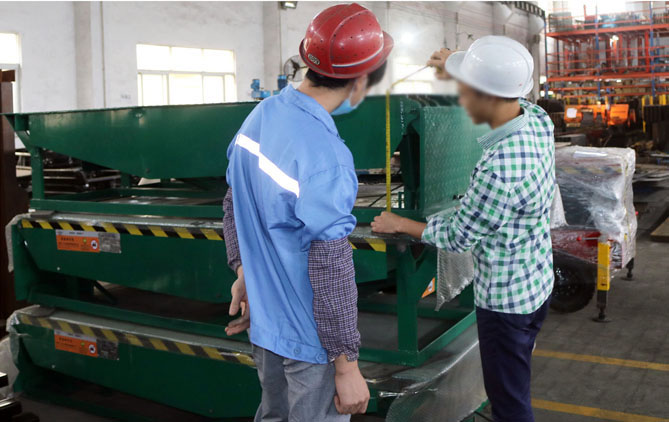 高度調節板登車橋品質控制